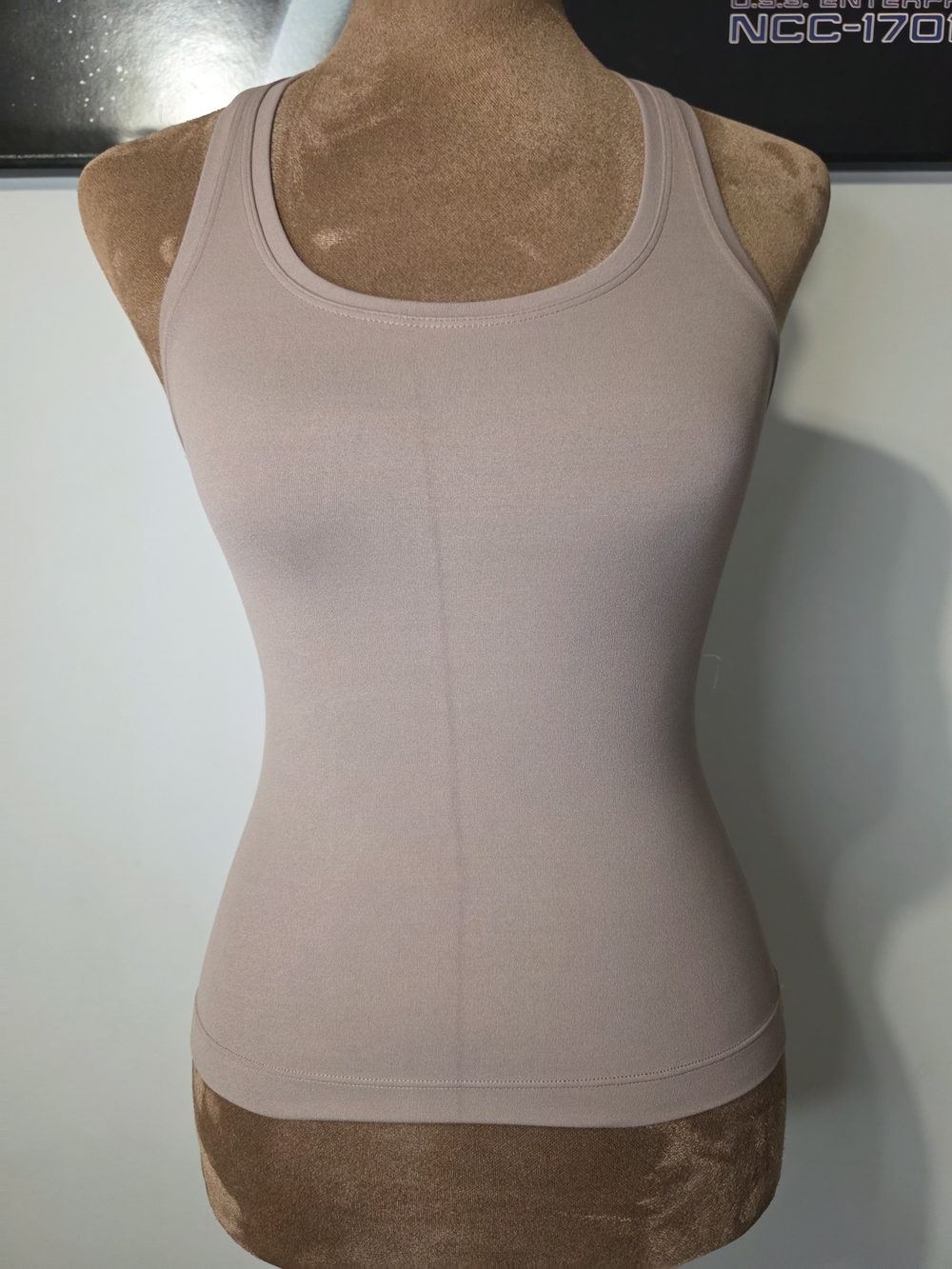 Lululemon Taupe Racerback Tank Top Athletic Yoga Top